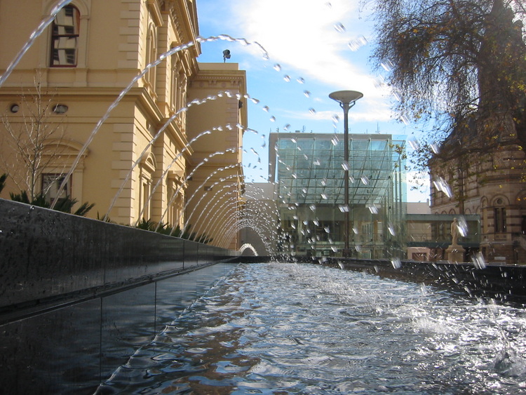 State Library fountains