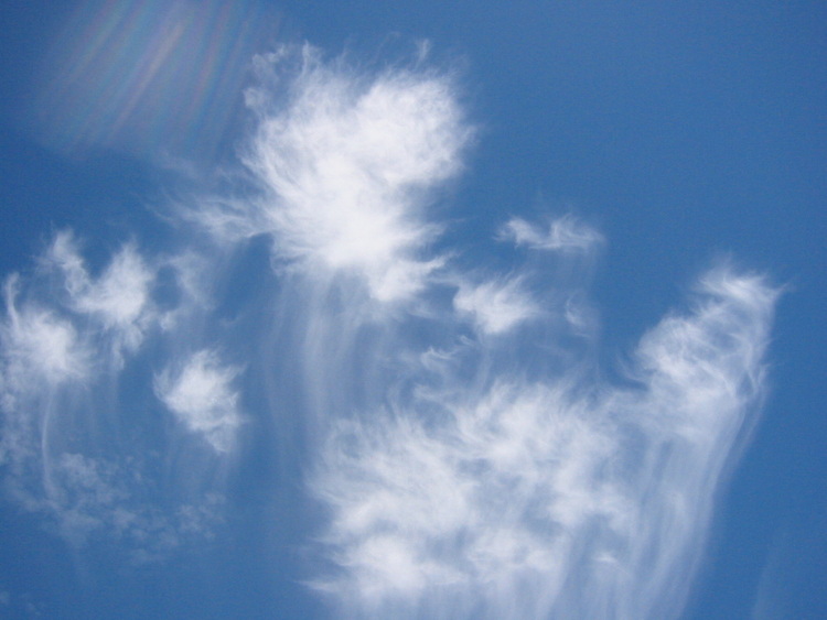 Starburst clouds