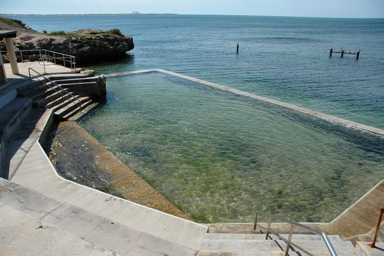 Edithburgh tidal swimming pool