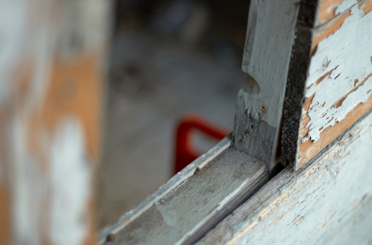 Closeup of a cubbyhouse