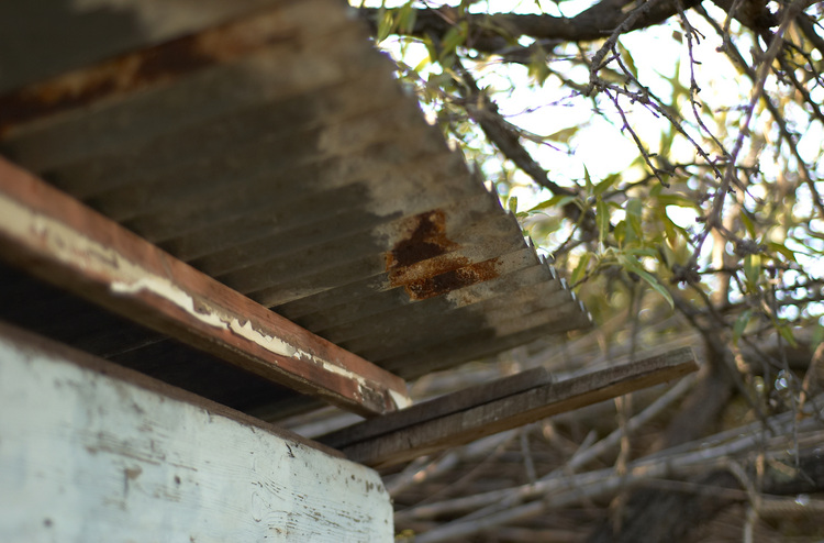 Closeup of a cubbyhouse