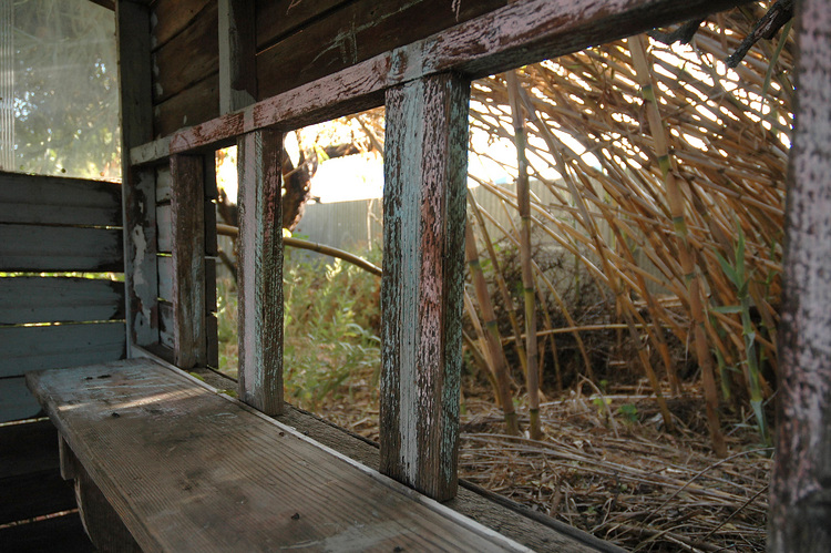 Wide shot of a cubbyhouse