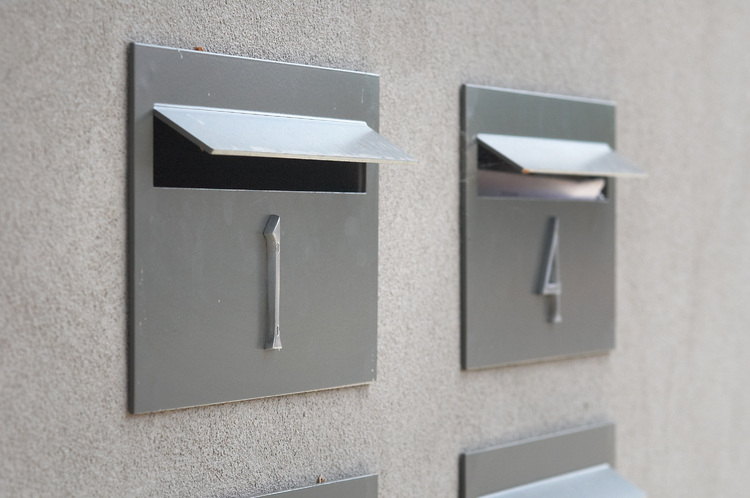 letterboxes. Letterboxes