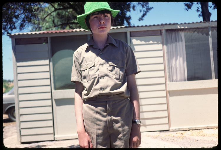 Self portrait of Martin Kenny, 1978