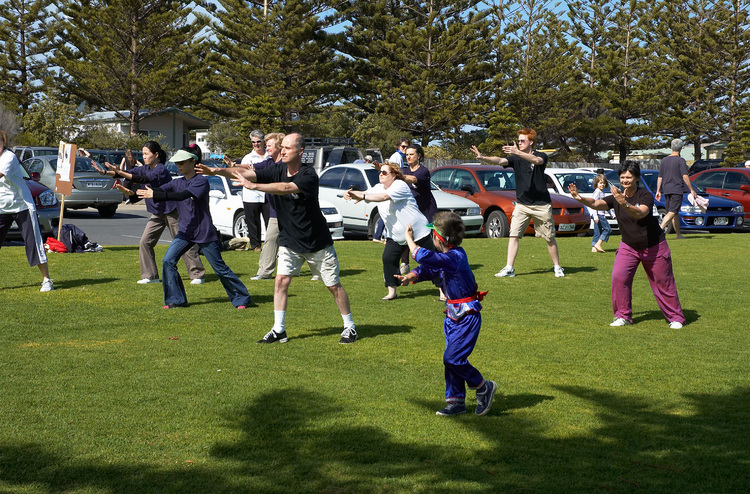 Tai Chi demonstration