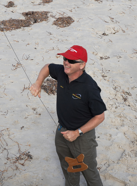 Setting up a kite