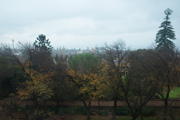 Government House, Adelaide, with North Adelaide in the distance