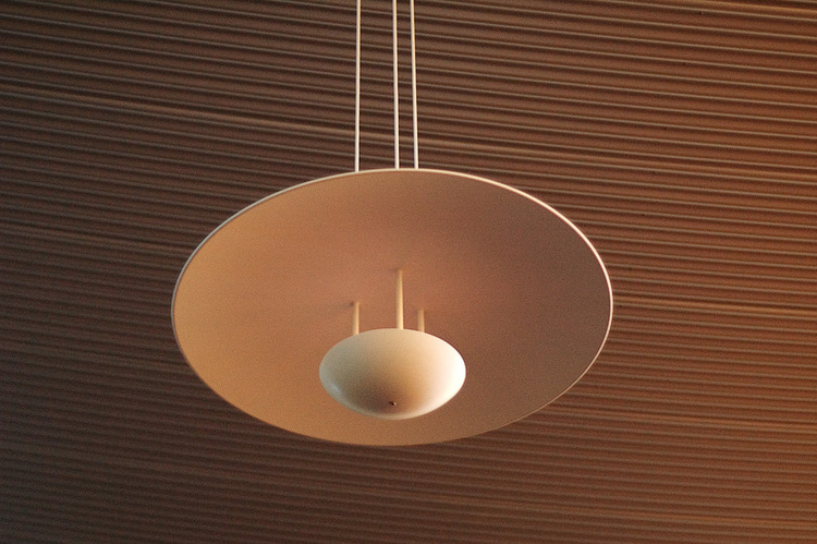 A semi-spherical light fittiing