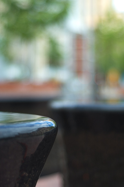 Closeup of a sculpture outside the South Australian Museum