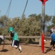 Michael on a rotary swing