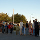 Queueing to meet Santa