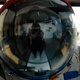 Headshot of a spacesuit