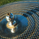 Closeup of a drinking fountain