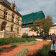 Looking from outside the South Australian Musuem, across to North Terrace